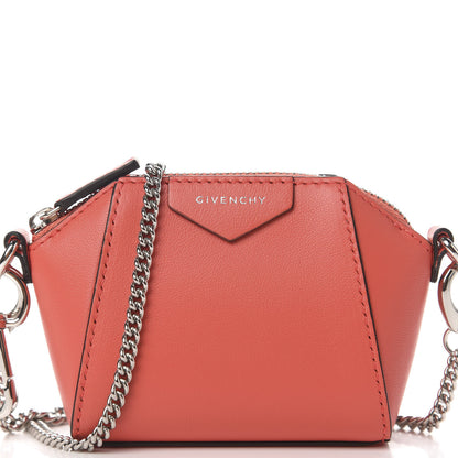 Givenchy Lambskin Baby Antigona Coral 10 of 11
