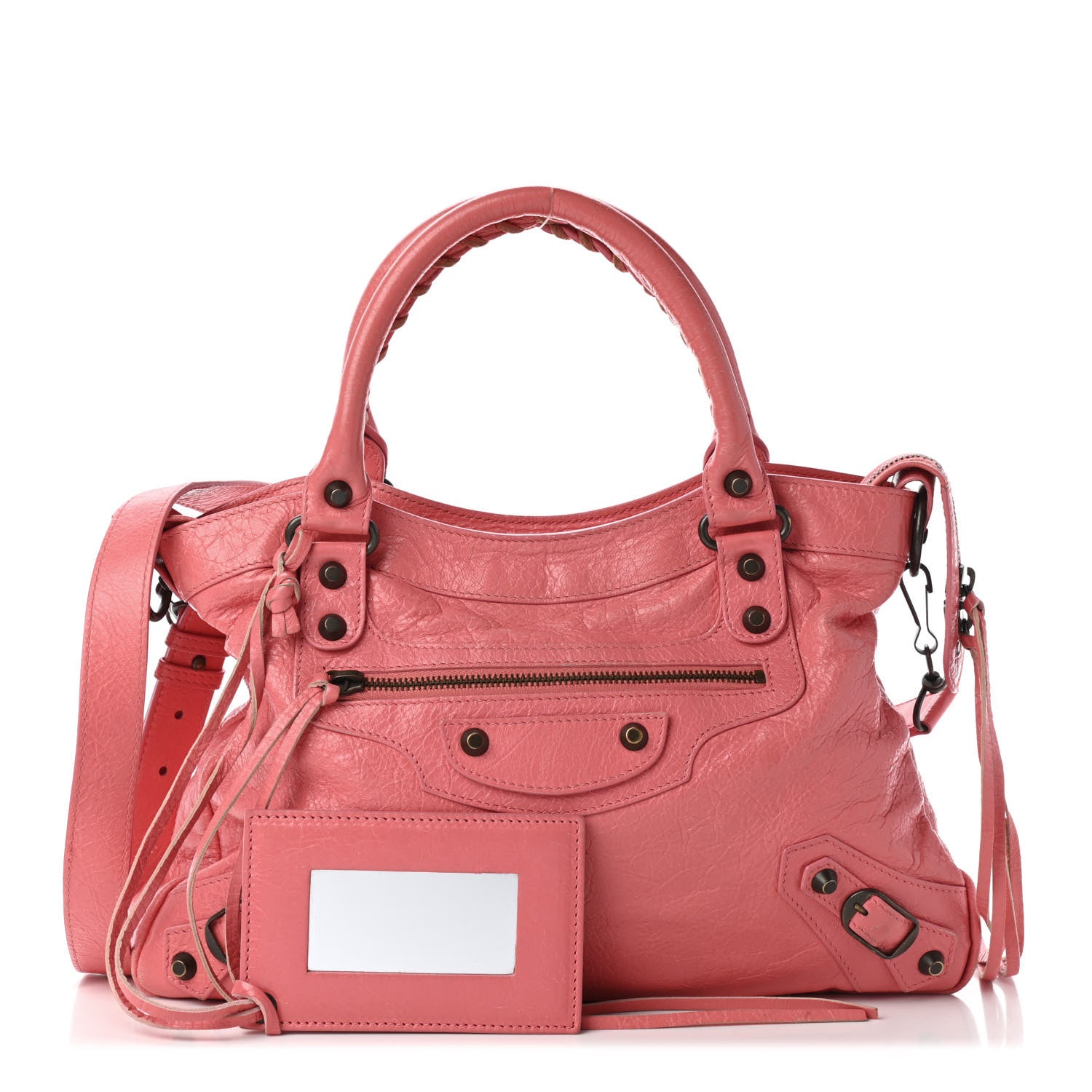 Balenciaga Agneau Classic Hardware Town Rose Jaipur 1 of 8