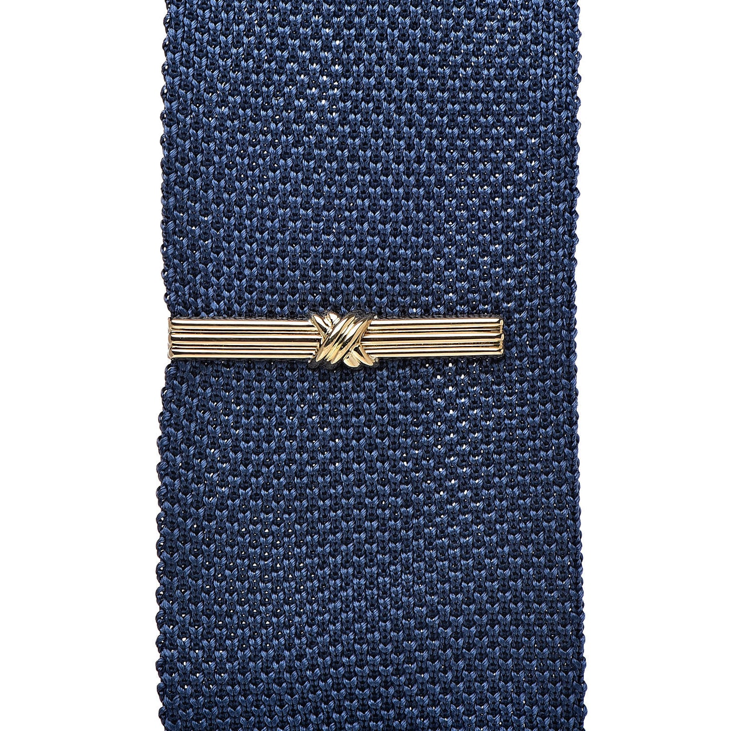 18K Yellow Gold Signature X Tie Clip