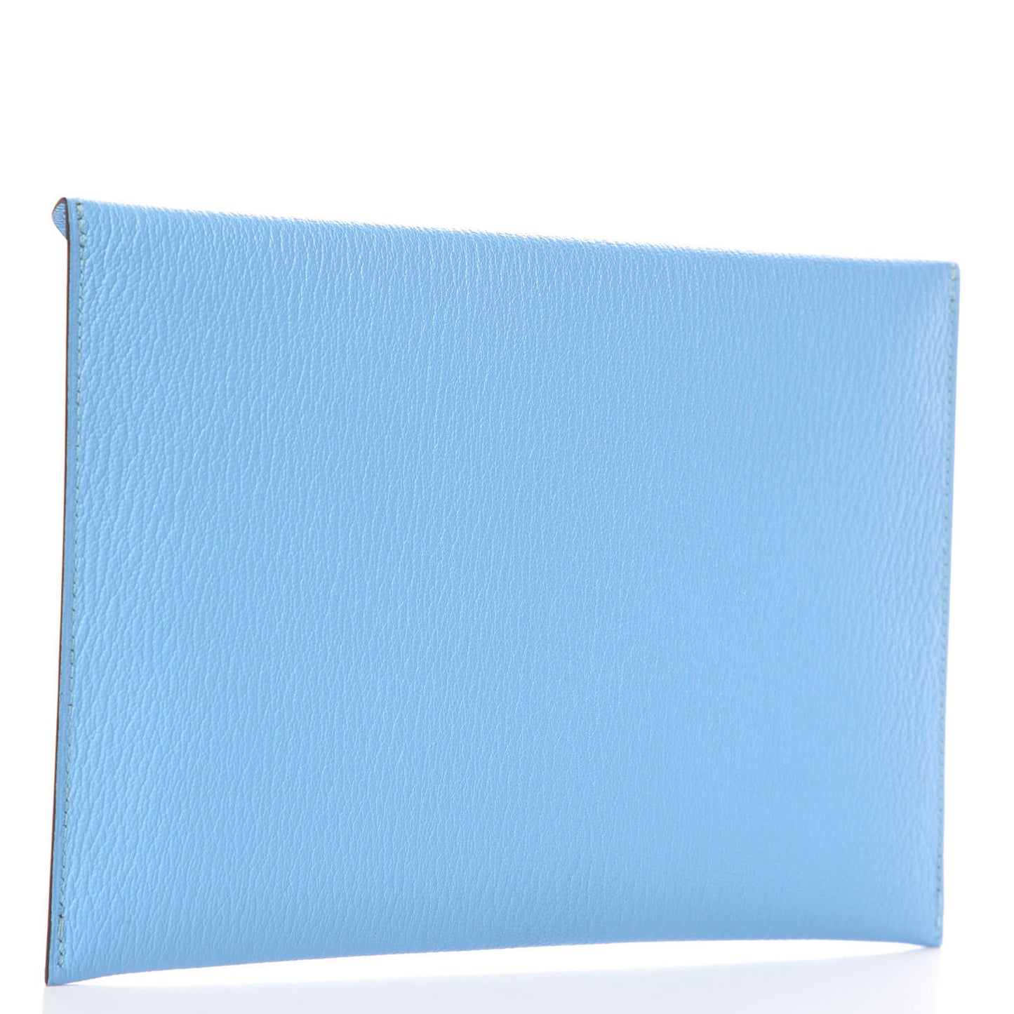 Chevre Envelope Trio Wallet Celeste Rose Lipstick Ambre