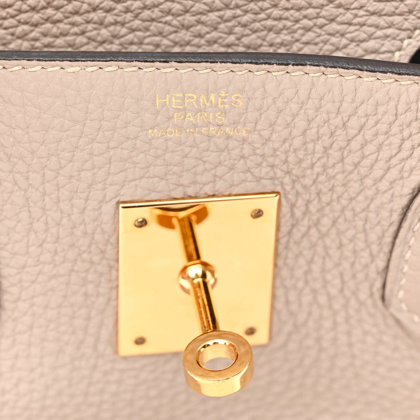 Togo Birkin 30  Gris Tourterelle