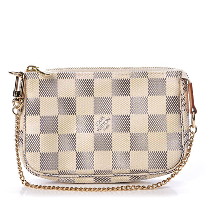 Louis Vuitton Damier Azur Mini Pochette Accessories 1 of 7