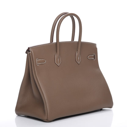 Hermes Togo Birkin 35 Etoupe 3 of 28