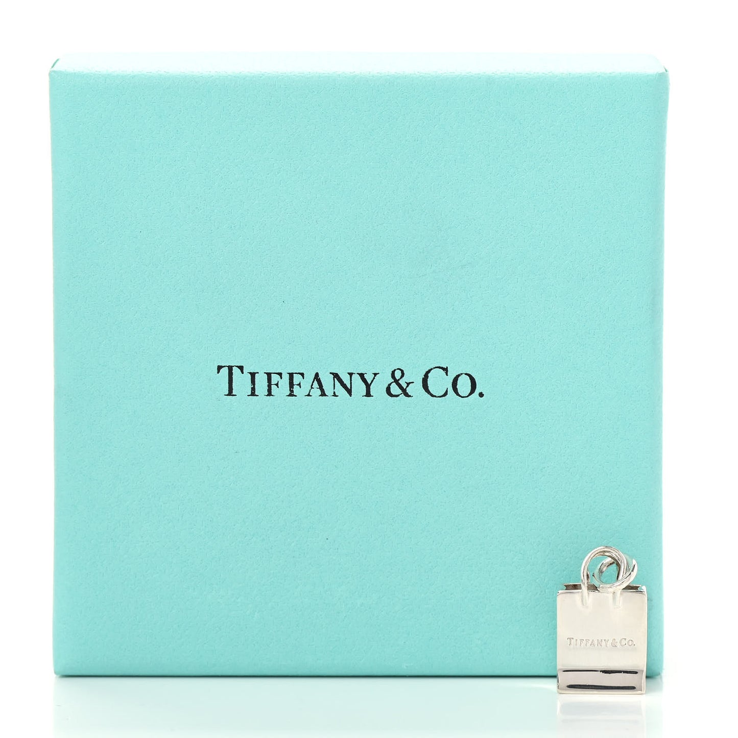 Sterling Silver Shopping Bag Charm