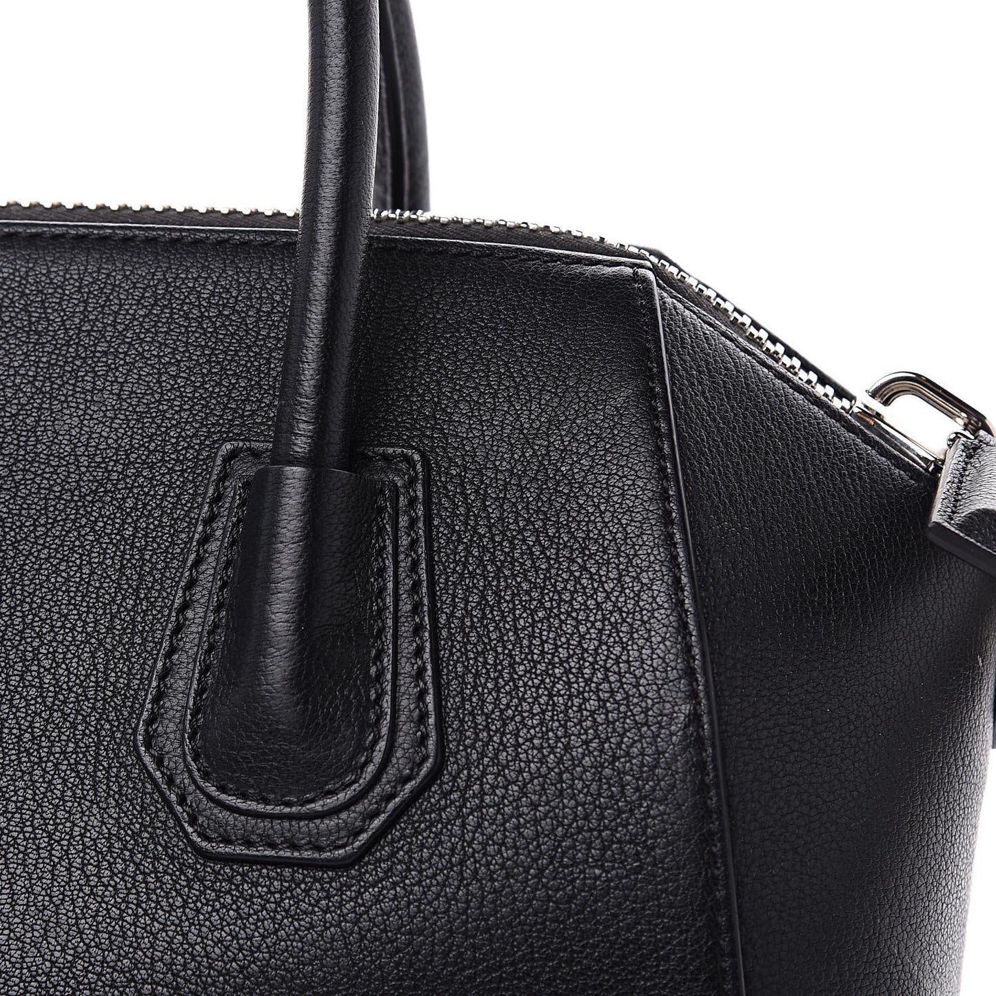 Sugar Goatskin Small Antigona Black