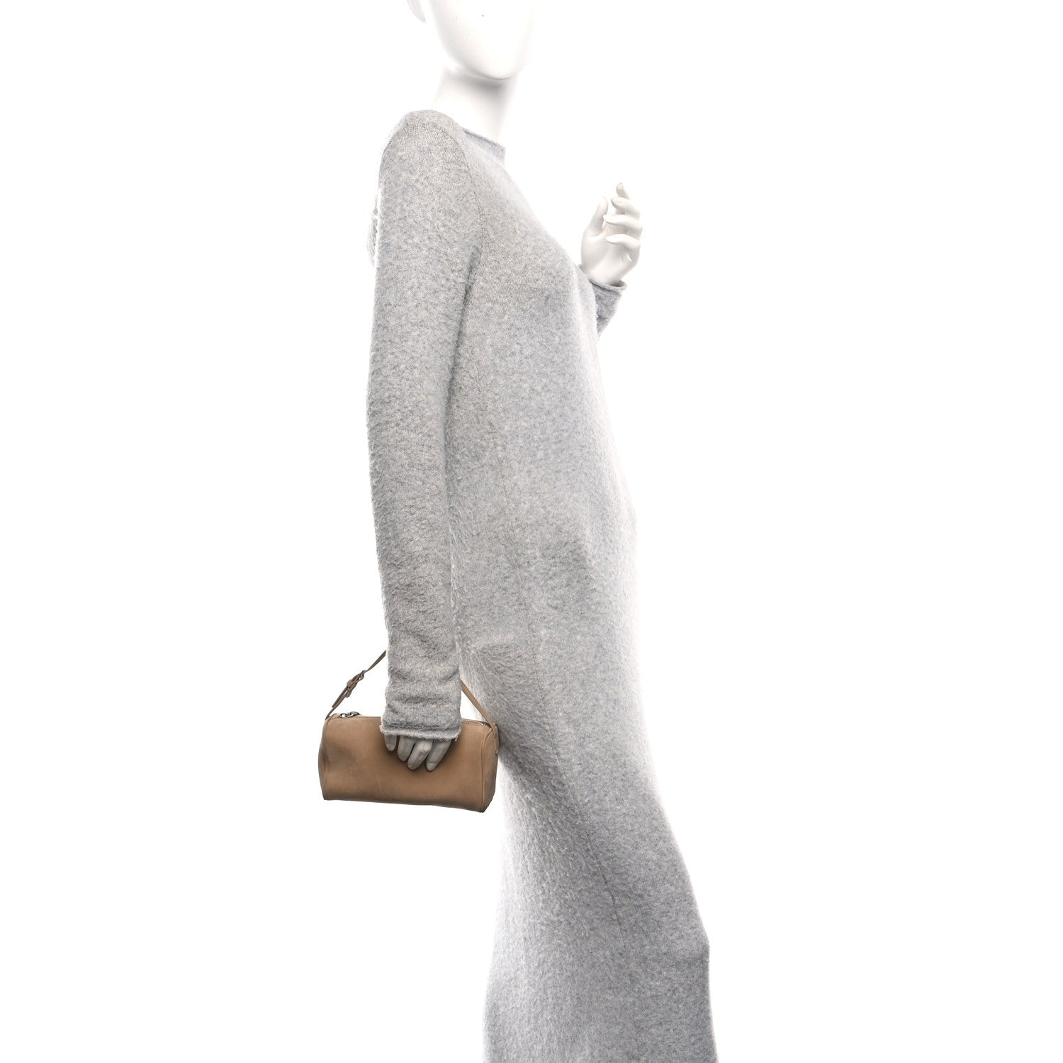 The Row Nubuck 90's Bag Sand 2 of 9