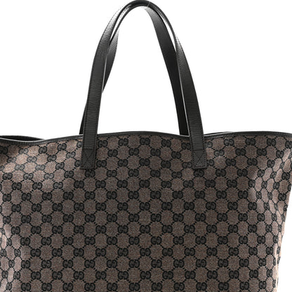 Gucci Monogram Large Tote Dark Brown 8 of 12