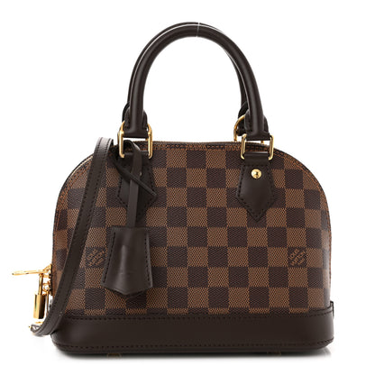 Louis Vuitton Damier Ebene Alma BB 1 of 10