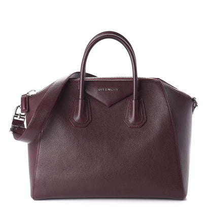 Givenchy Sugar Goatskin Medium Antigona Oxblood 1 of 10