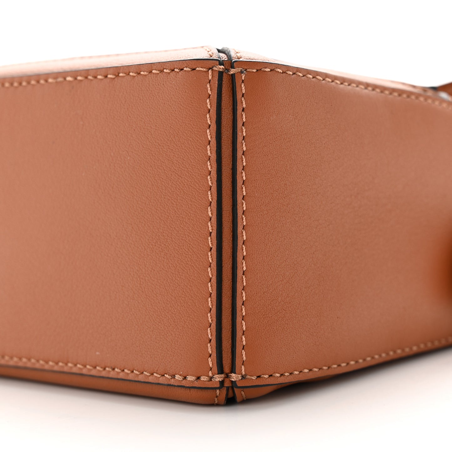 Calfskin Mini Puzzle Bag Tan