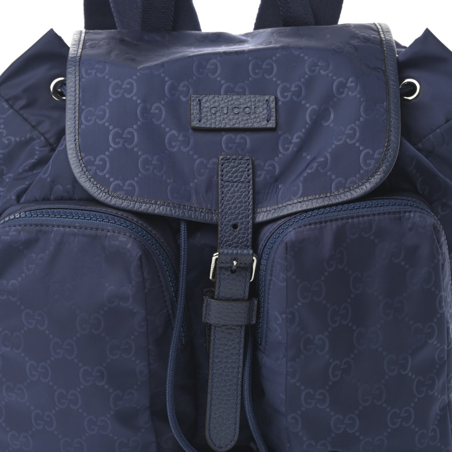 Gucci Nylon Monogram Medium Light Single Buckle Backpack Tide 8 of 10