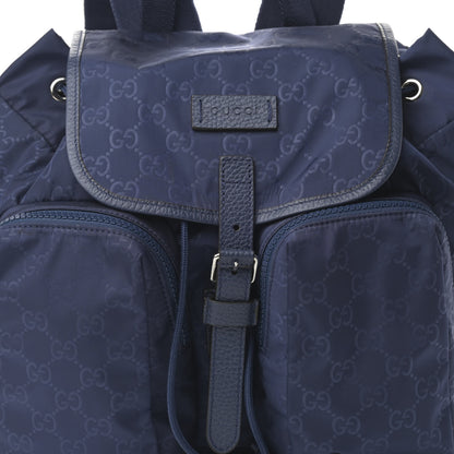 Gucci Nylon Monogram Medium Light Single Buckle Backpack Tide 8 of 10