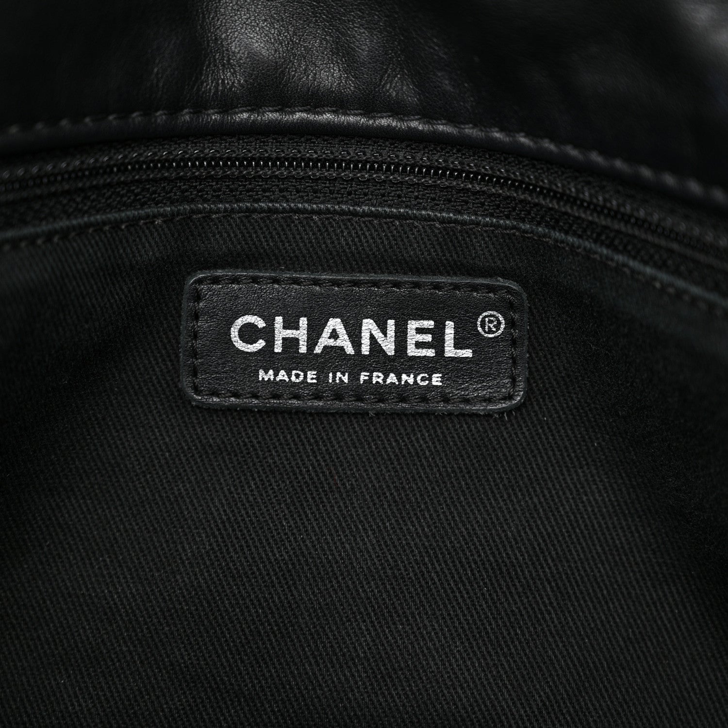 Chanel Calfskin Stitched Large Expandable Flap Bag Black 6 of 14