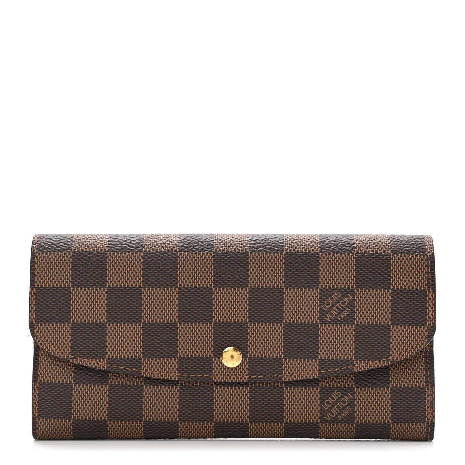 Louis Vuitton Damier Ebene Emilie Wallet 1 of 10