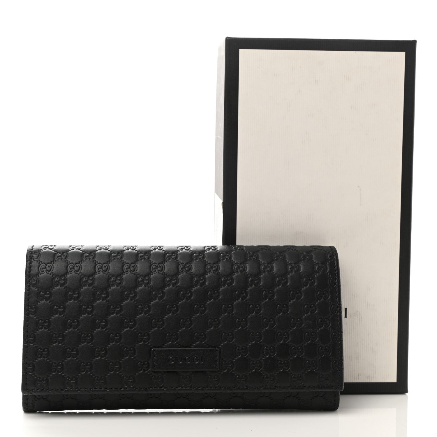 Gucci Soft Microguccissima Continental Wallet Black 8 of 8