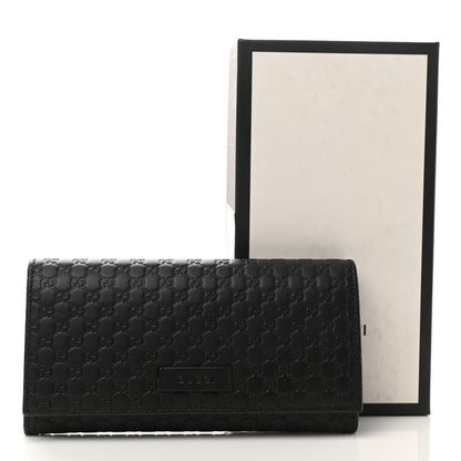 Gucci Soft Microguccissima Continental Wallet Black 8 of 8