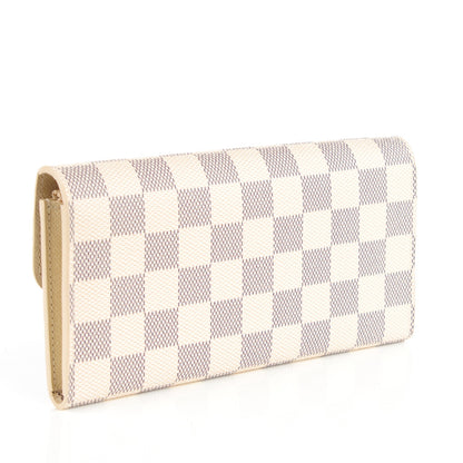 Louis Vuitton Damier Azur Emilie Wallet 3 of 7