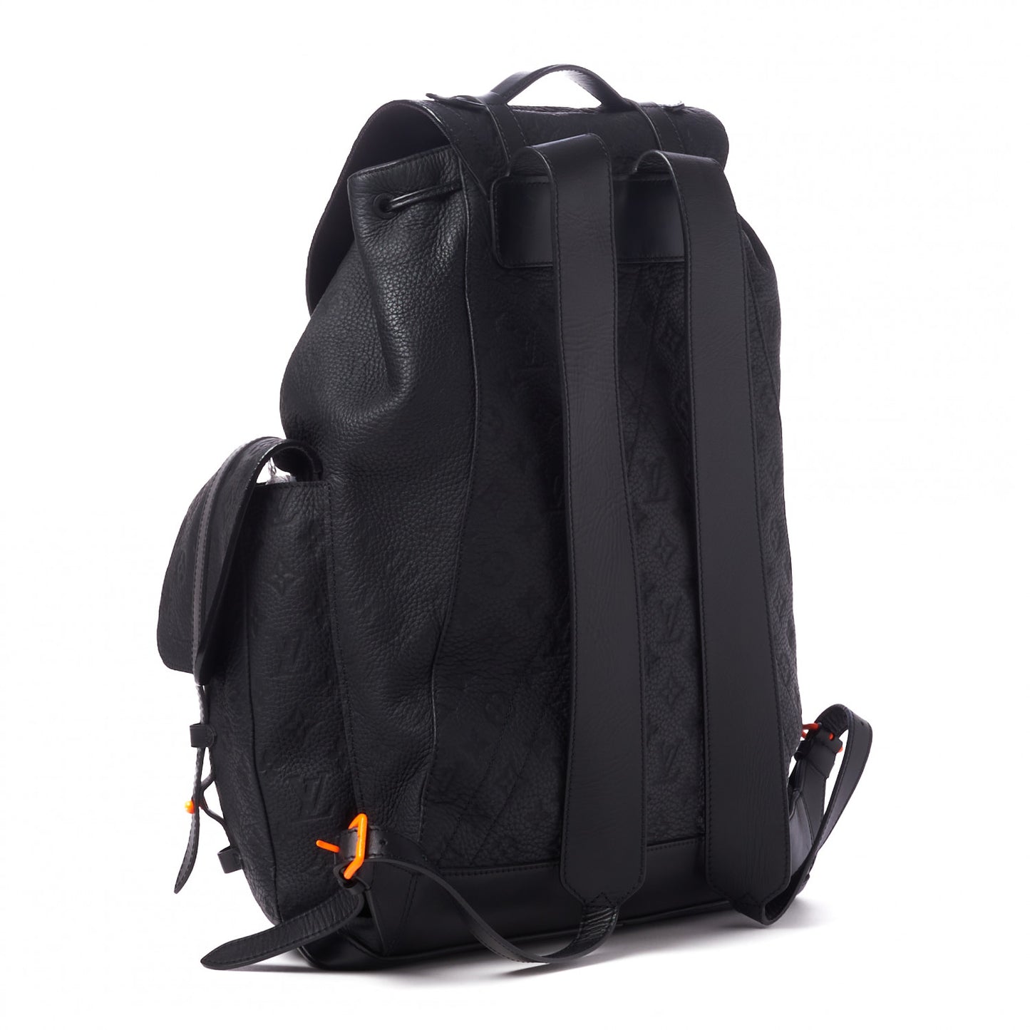 Taurillon Monogram Christopher GM Backpack Black