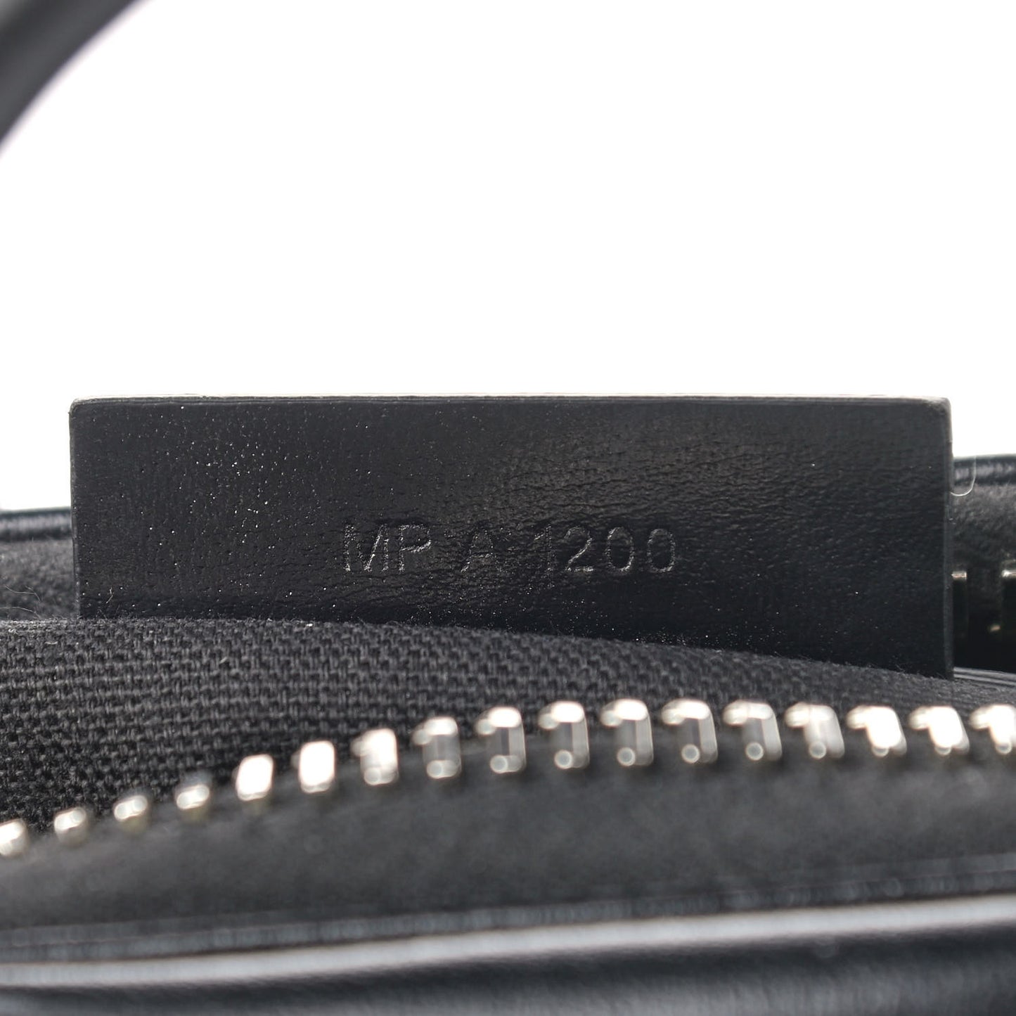 Shiny Lord Calfskin Mini Antigona Black