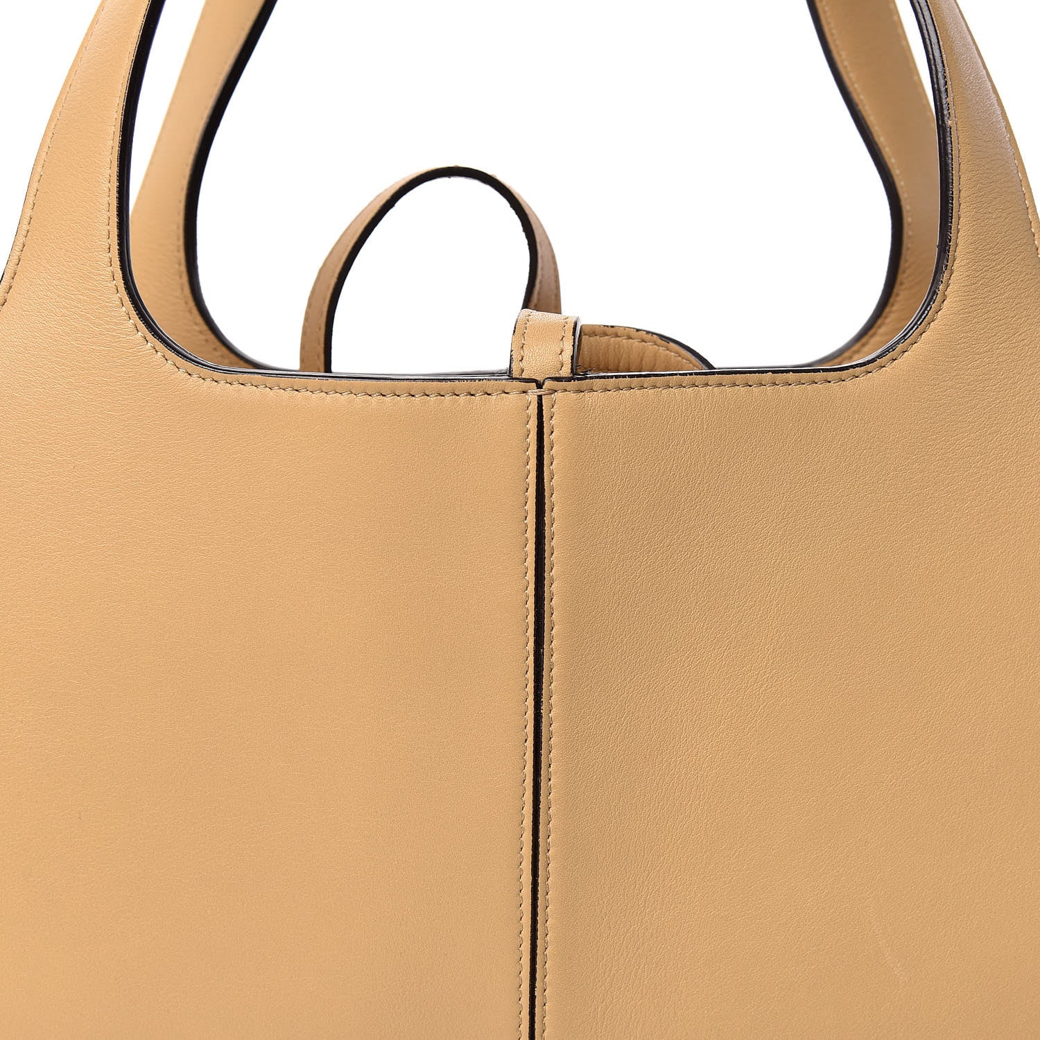 Celine Supple Natural Calfskin Medium Tri-Fold Bag Sand 11 of 11