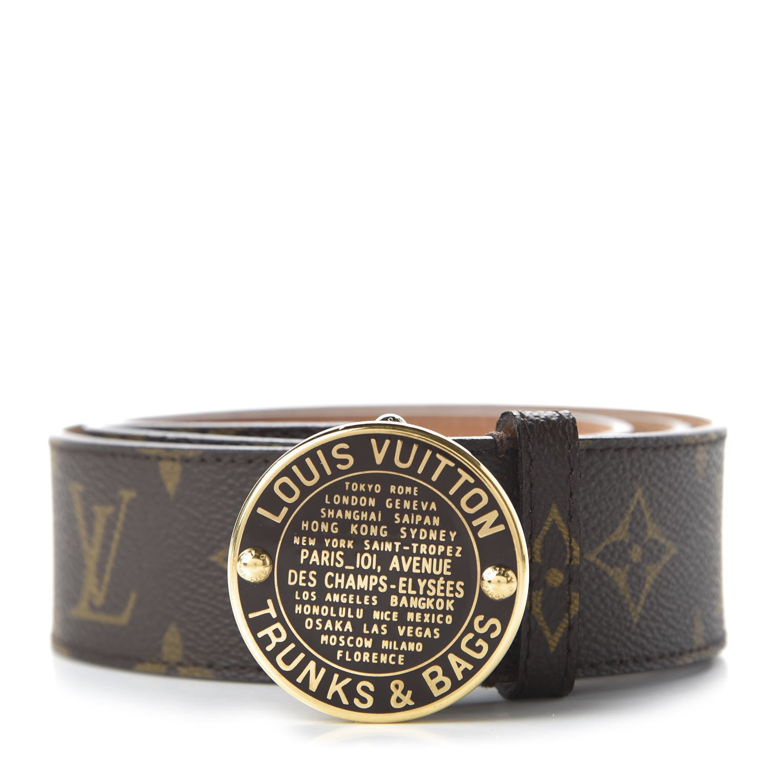 Louis Vuitton Monogram Trunks and Bags Belt 90 36 1 of 6
