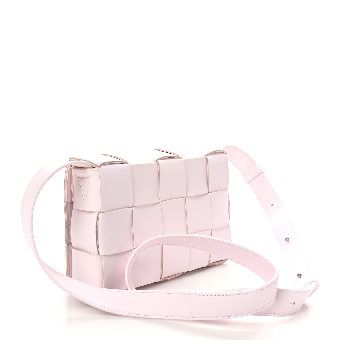 Lambskin Maxi Intrecciato Cassette Crossbody Bag Bliss Washed