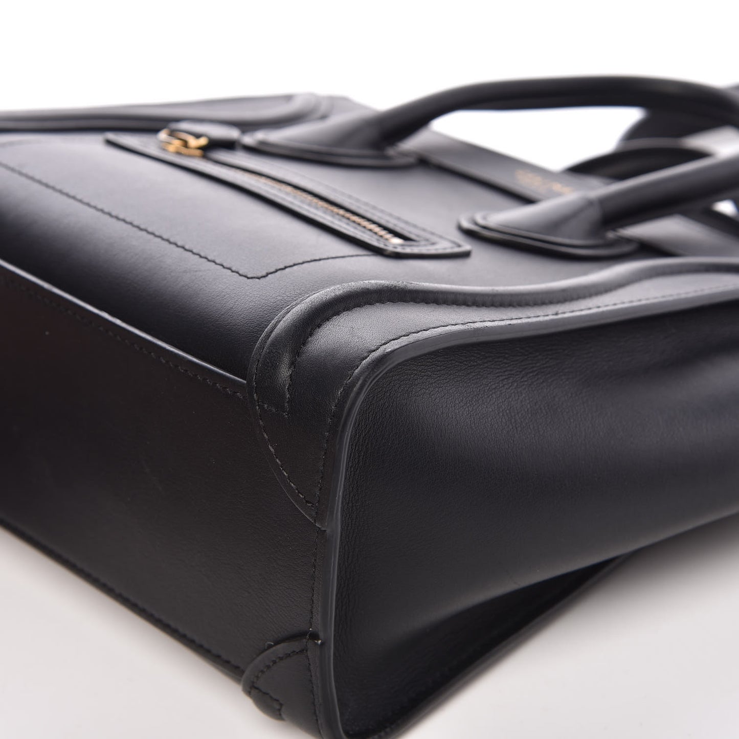 Smooth Calfskin Nano Luggage Black