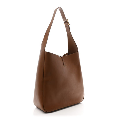 Saint Laurent Grained Calfskin Large Le 5 A 7 Soft Hobo Fox 3 of 11