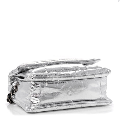 Marc Jacobs Metallic Lambskin The Pillow Bag Silver 3 of 10
