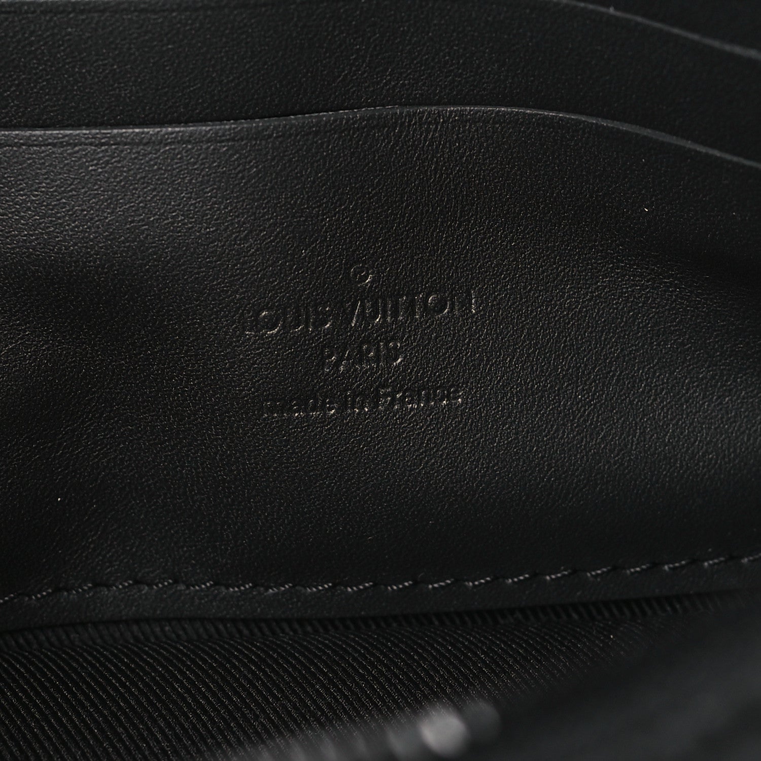 Louis Vuitton Taurillon Monogram Pochette Volga Black 6 of 9