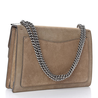 Gucci Suede Medium Dionysus Shoulder Bag Taupe 3 of 10