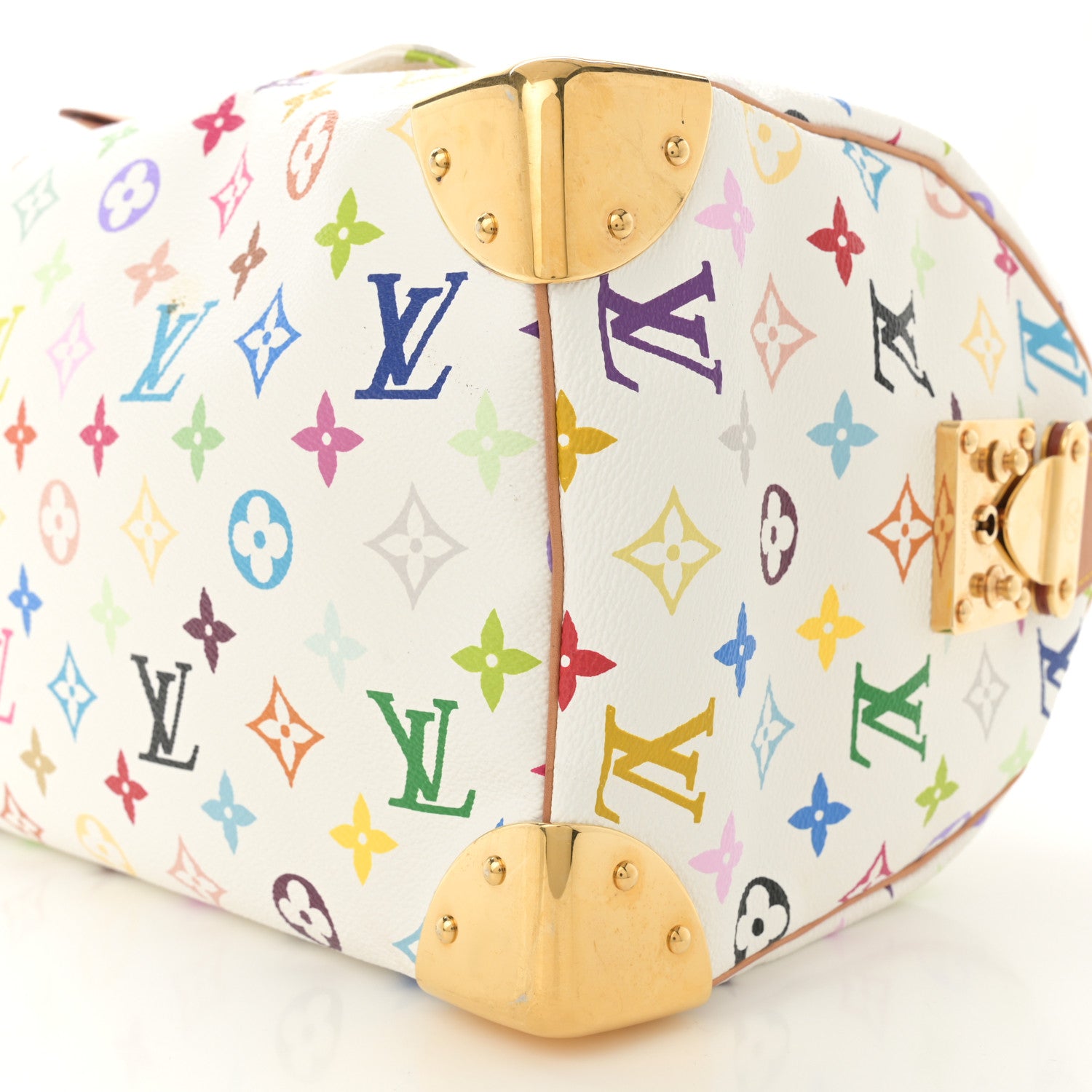 Louis Vuitton Monogram Multicolor Speedy 30 White 9 of 13