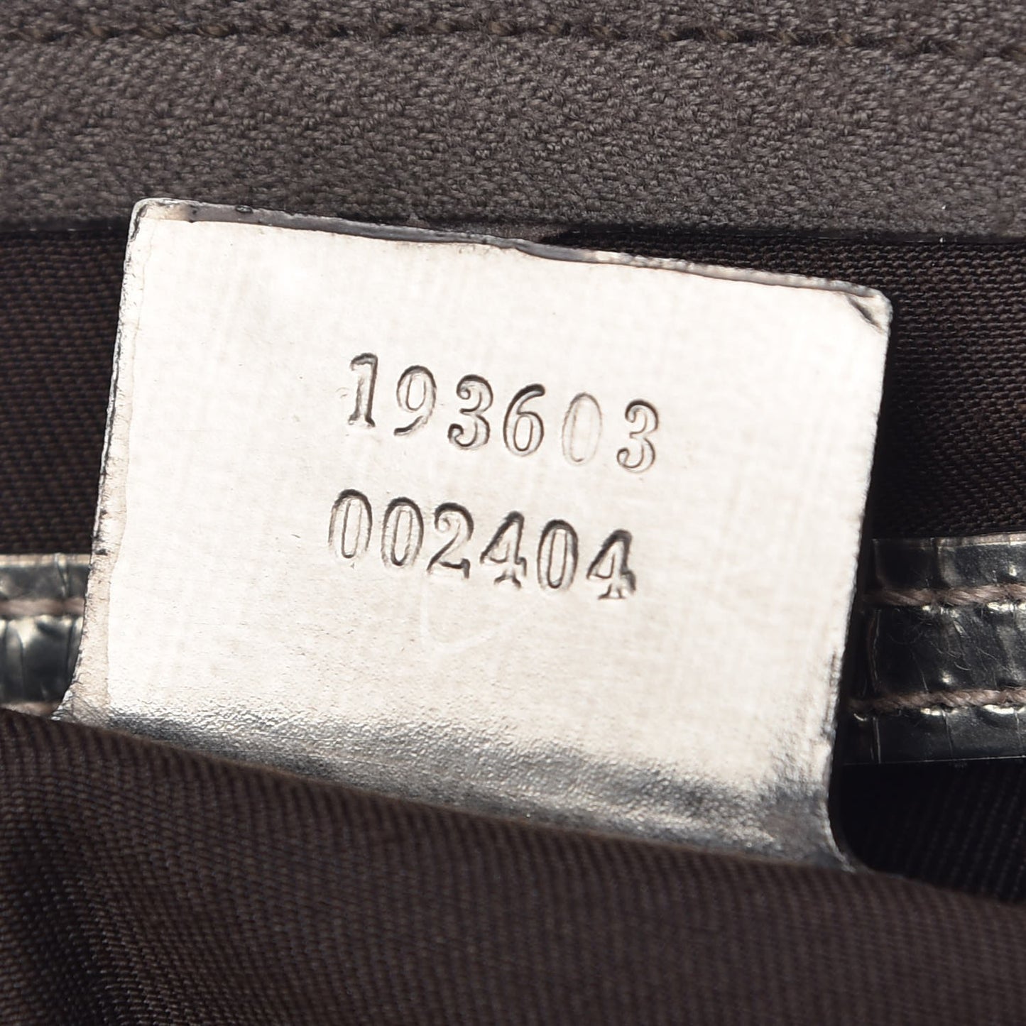 GG Plus Monogram Medium Joy Boston Silver