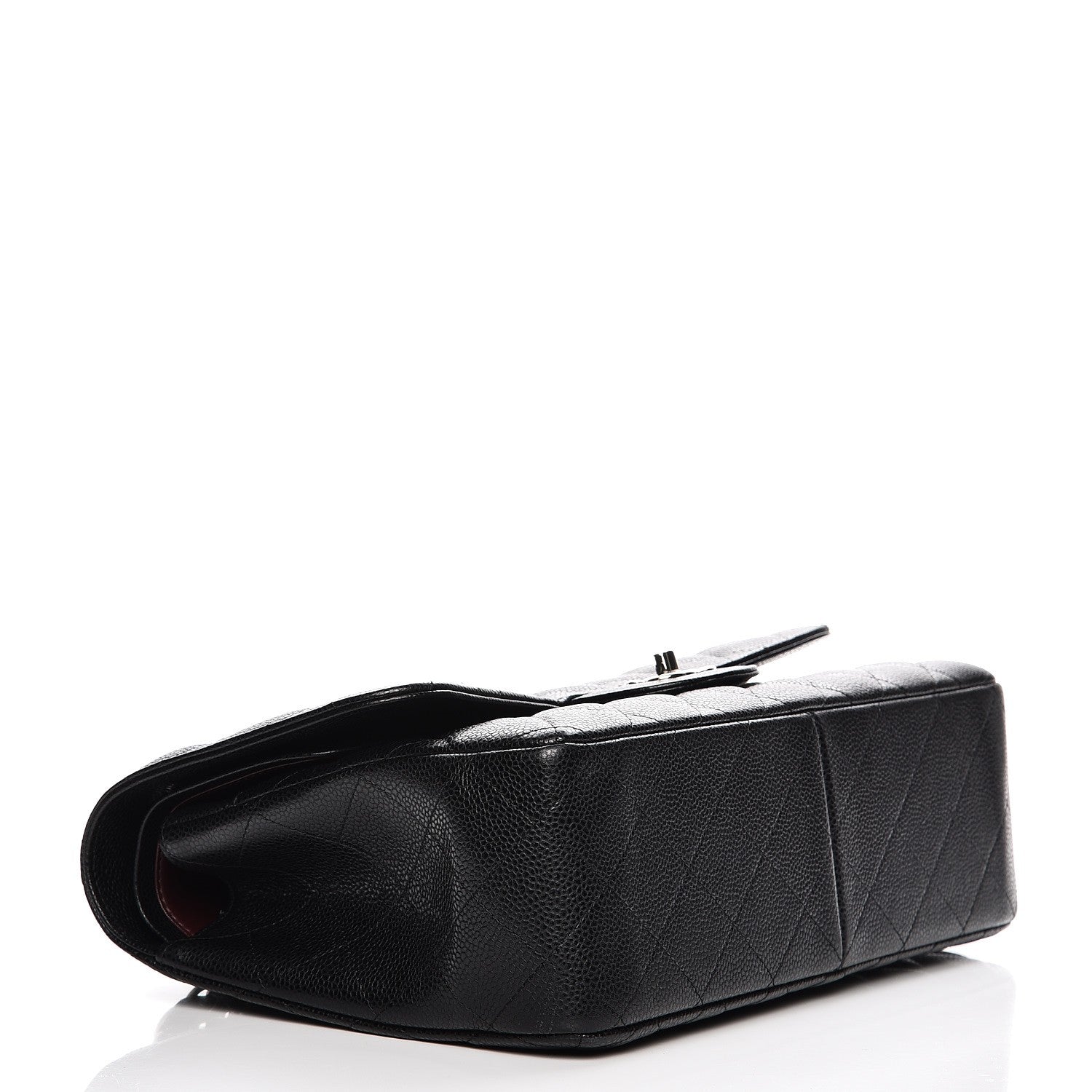 Chanel Caviar Quilted Jumbo Double Flap Black 4 of 9