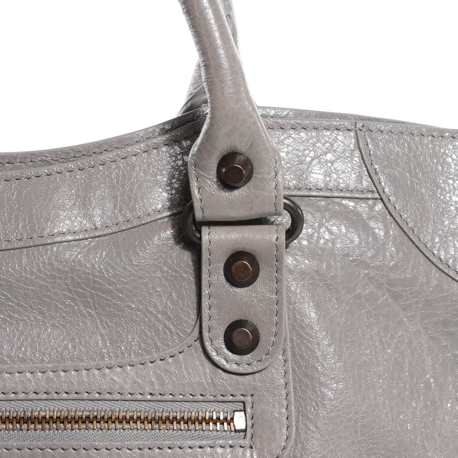 Balenciaga Agneau Classic Hardware City Gris Pyrite 12 of 12