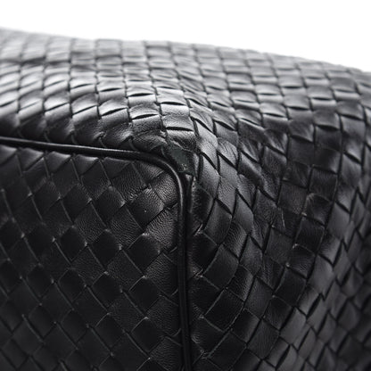 Bottega Veneta Nappa Intrecciato Shoulder Bag Black 10 of 17