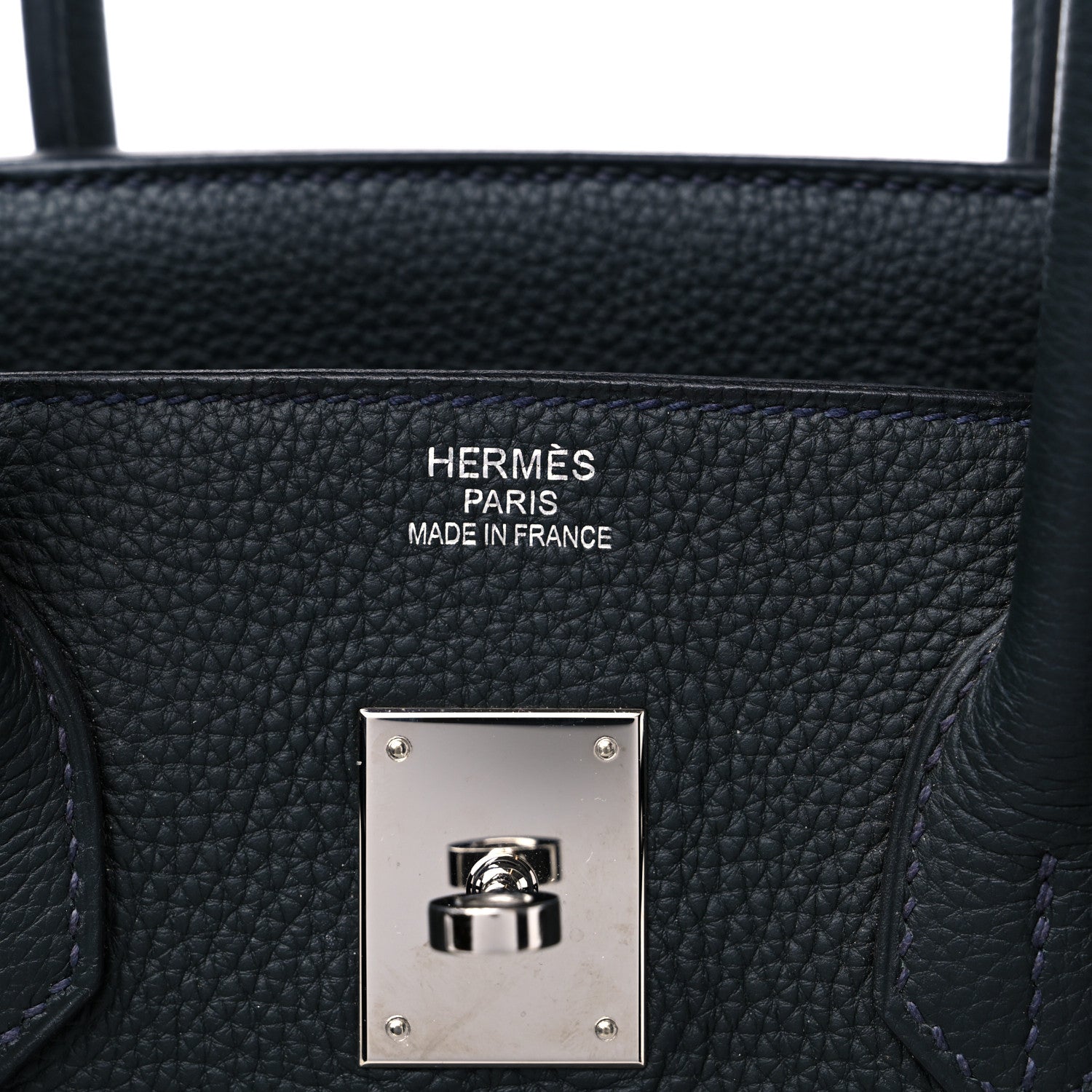 Hermes Togo Birkin 35 Bleu Ocean 6 of 13