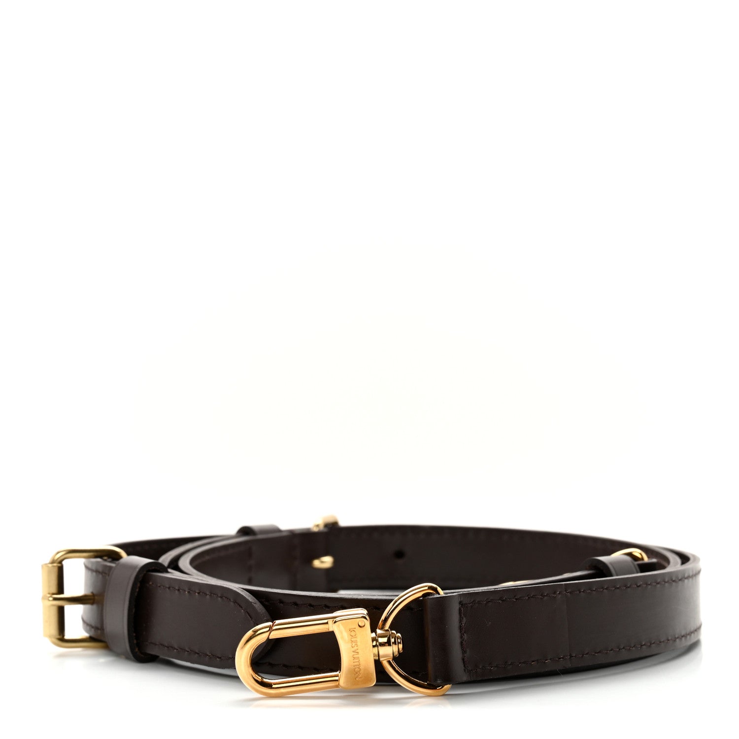 Louis Vuitton Calfskin Adjustable Speedy Bandouliere Shoulder Strap Brown 1 of 6