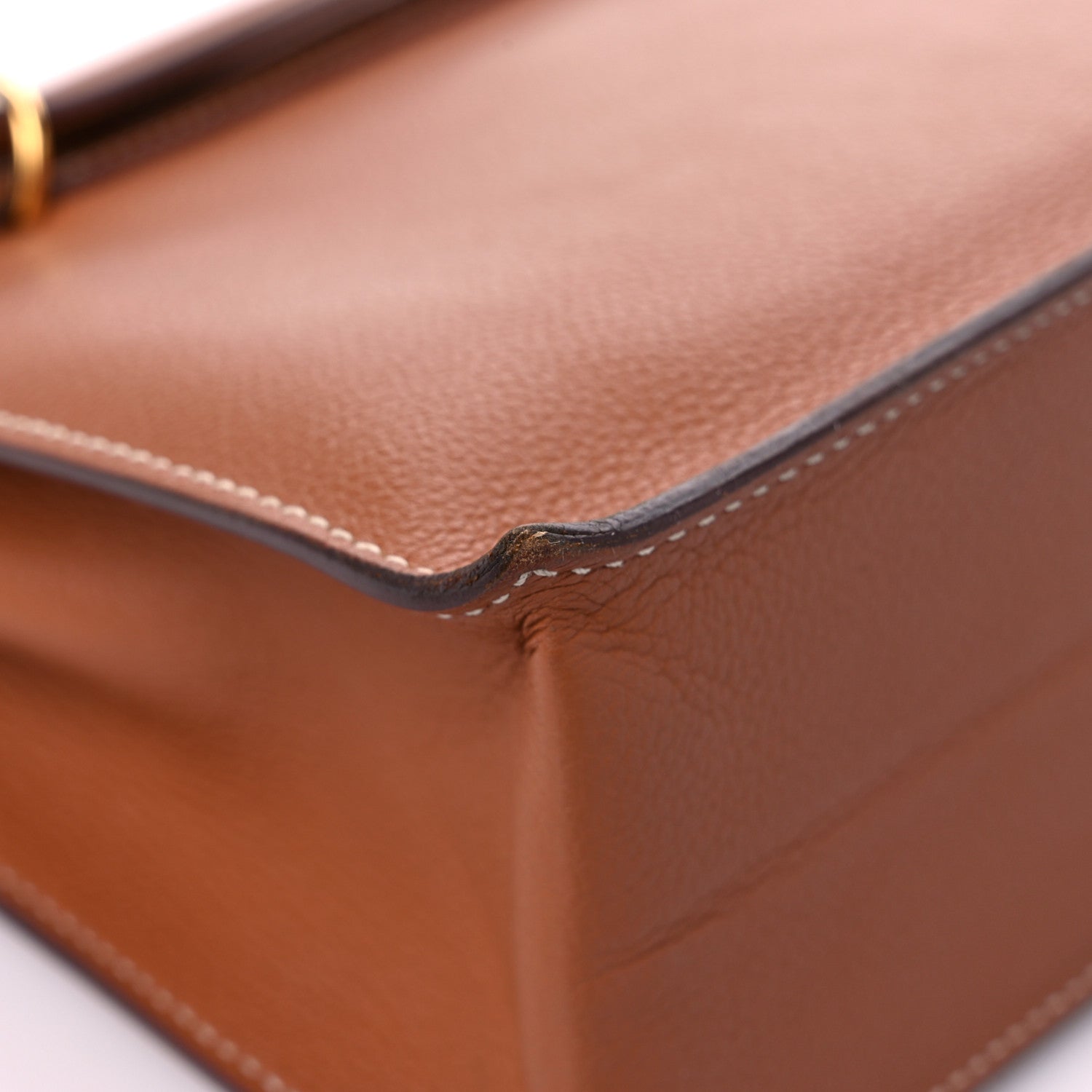Hermes Evercolor Kelly Danse II Belt Bag Gold 10 of 18