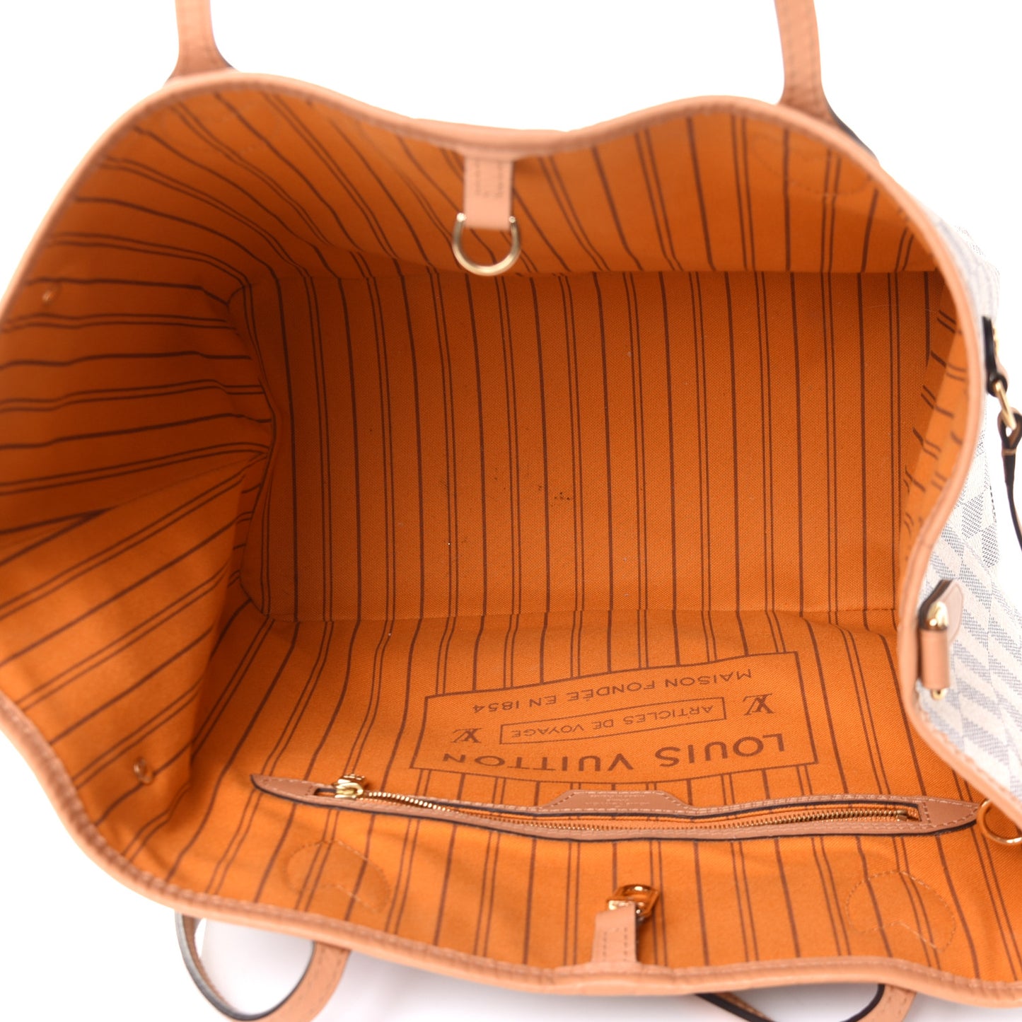 Damier Azur Braided Neverfull MM Pink