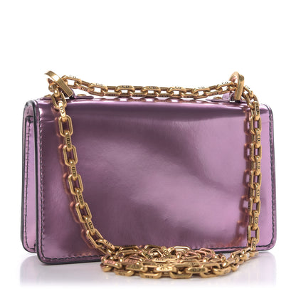 Christian Dior Metallic Calfskin J'Adior Mini Chain Flap Bag 3 of 9