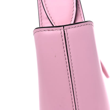 Salvatore Ferragamo Calfskin Trifolio Shoulder Bag Cheerleader Pink 16 of 19
