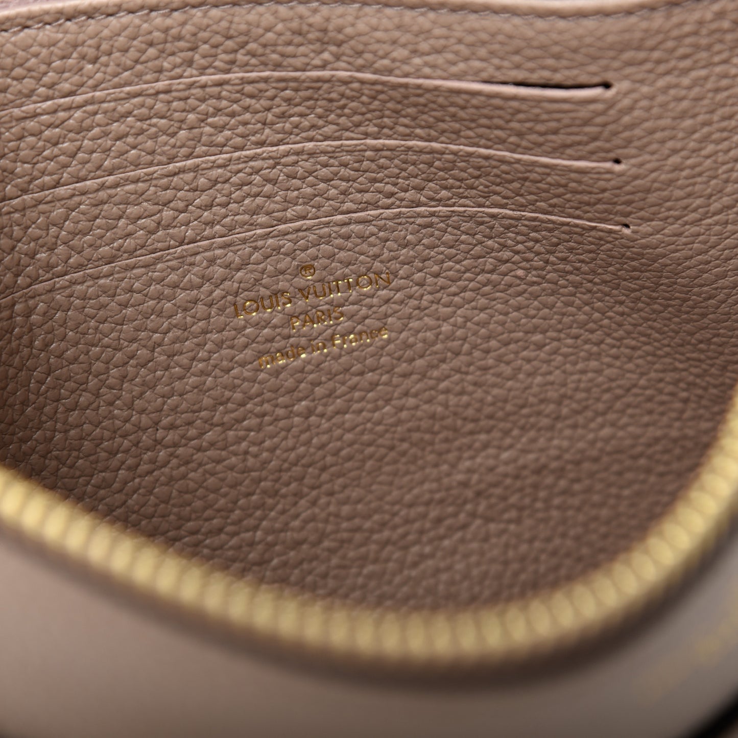 Empreinte Pochette Melanie MM Tourterelle