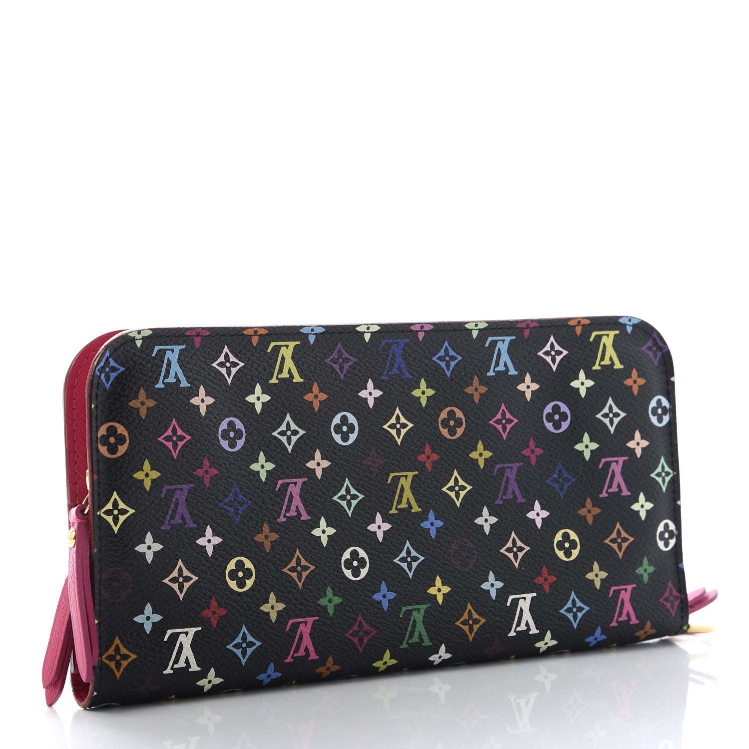 Louis Vuitton Monogram Multicolor Insolite Wallet Black Grenade 3 of 10