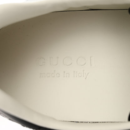 Gucci Calfskin GG Tennis Embossed Mens Ace Sneakers 11 Black 8 of 10