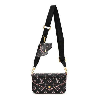 Louis Vuitton Monogram Fall For You Felicie Strap & Go Black 1 of 10