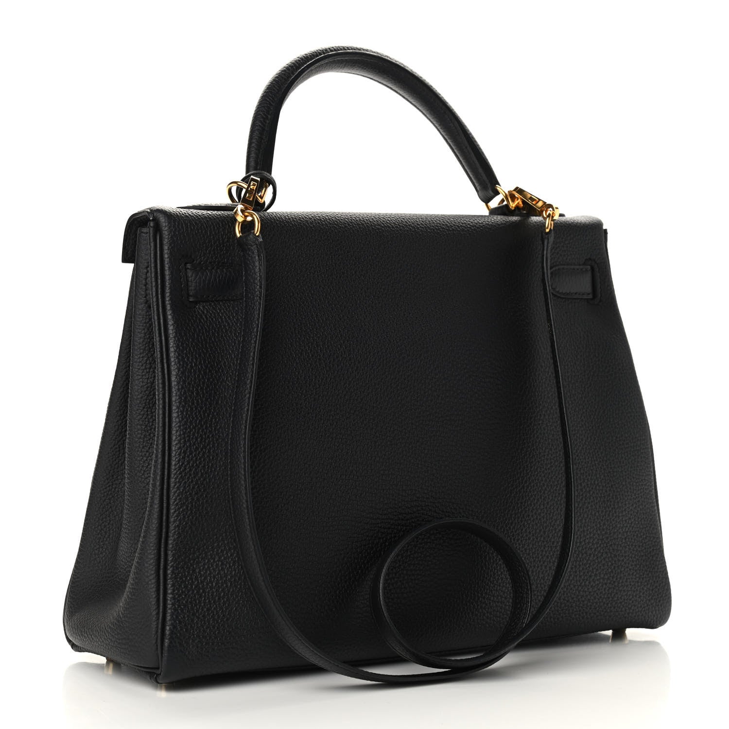 Hermes Togo Kelly Retourne 32 Black 4 of 12