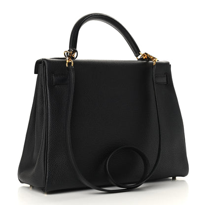 Hermes Togo Kelly Retourne 32 Black 4 of 12