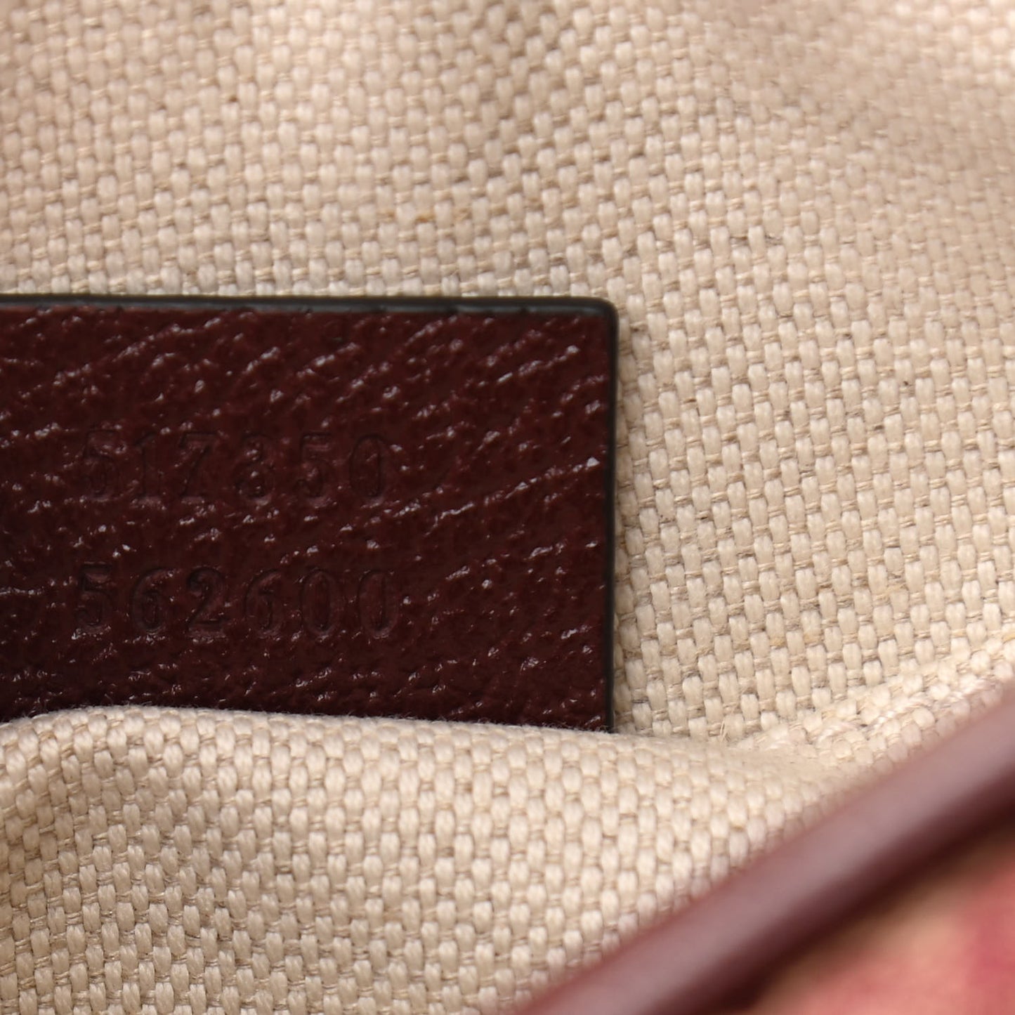 Monogram Textured Dollar Calfskin Web Mini Ophidia Shoulder Bag Sahara Rubino Chardonnay
