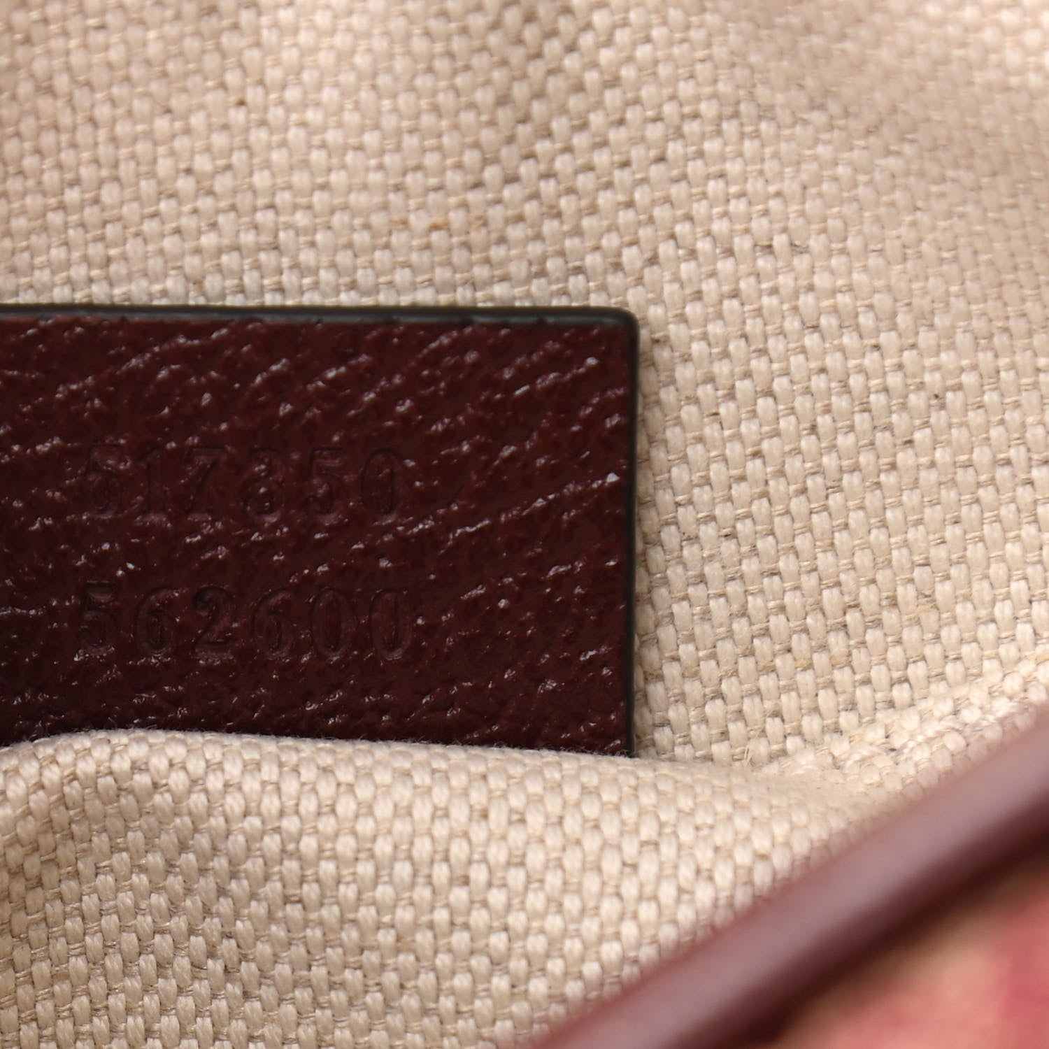 Gucci Monogram Textured Dollar Calfskin Web Mini Ophidia Shoulder Bag Sahara Rubino Chardonnay 7 of 11